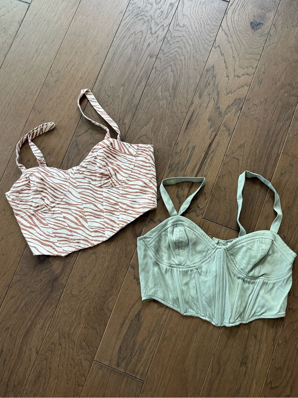 Zara Bustier Crop Tops